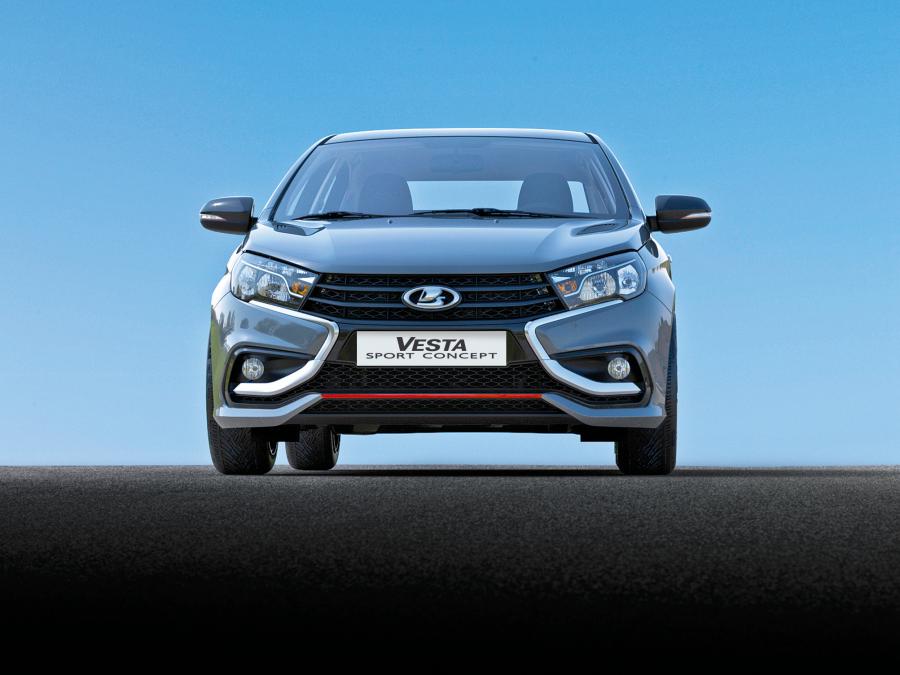  Lada Vesta Sport Concept 2016 года  (фото 2 из 6)